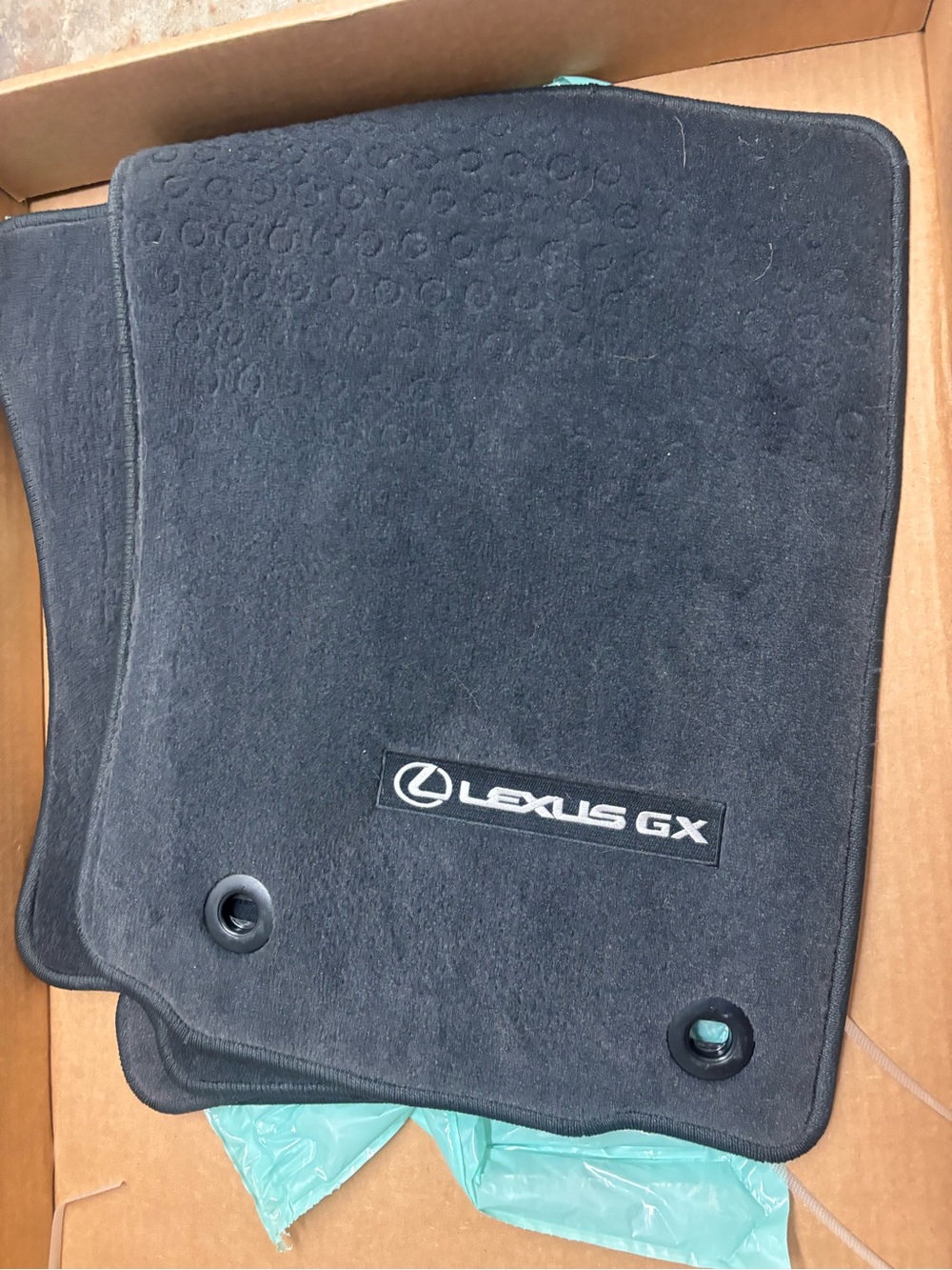 2021 Lexus GX460 Black Carpet Floor Mats